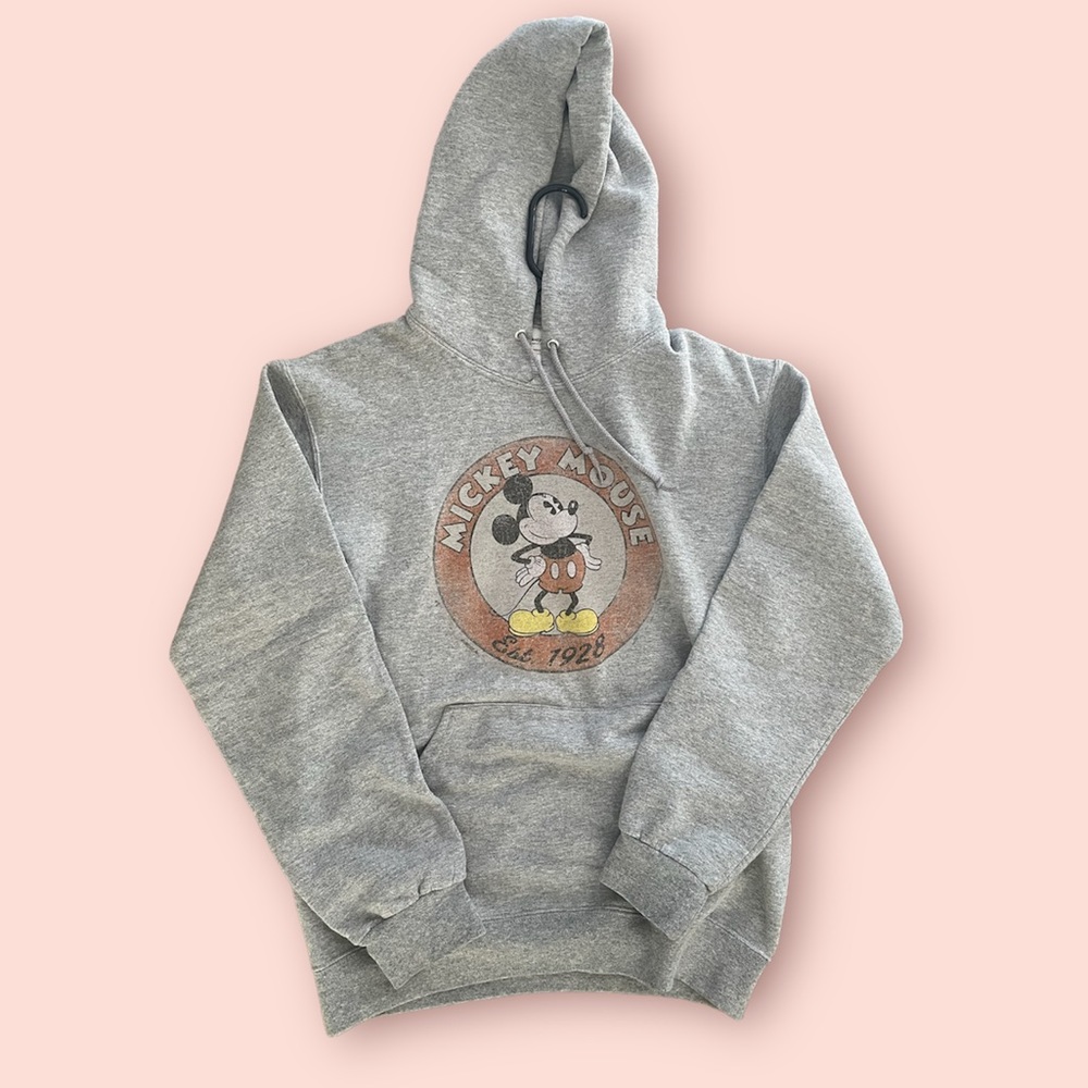 Mickey Mouse gray hoodie size s